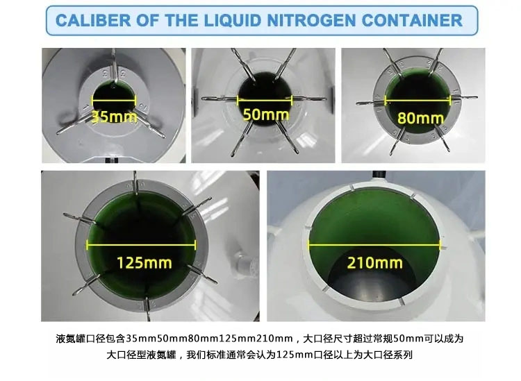 大口徑液氮罐 大口徑液氮罐